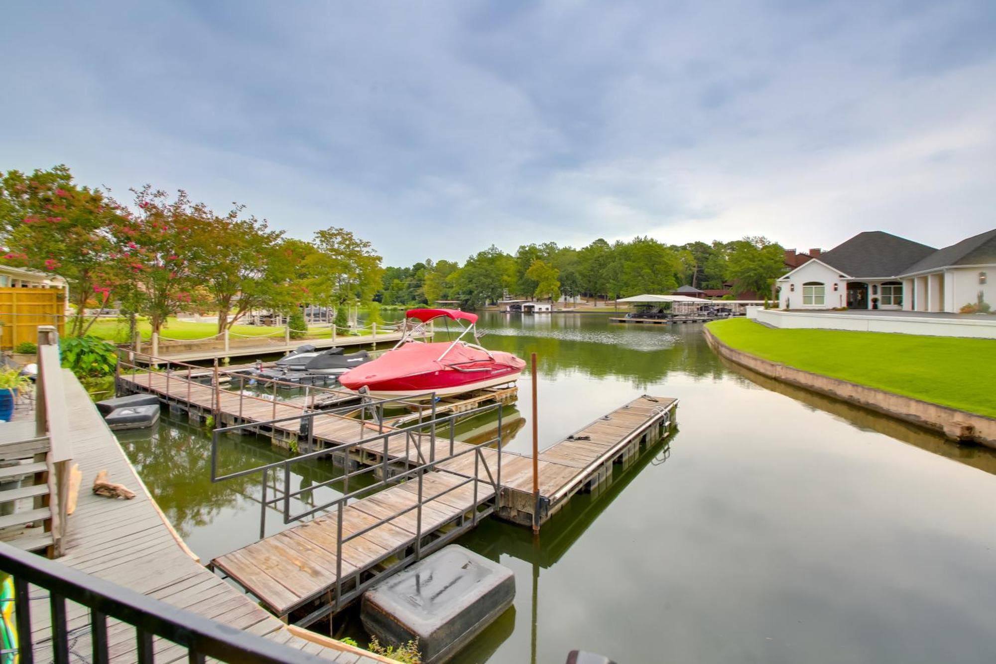Lakefront Duplex On Lake Hamilton With Boat Slip! Hot Springs Dış mekan fotoğraf