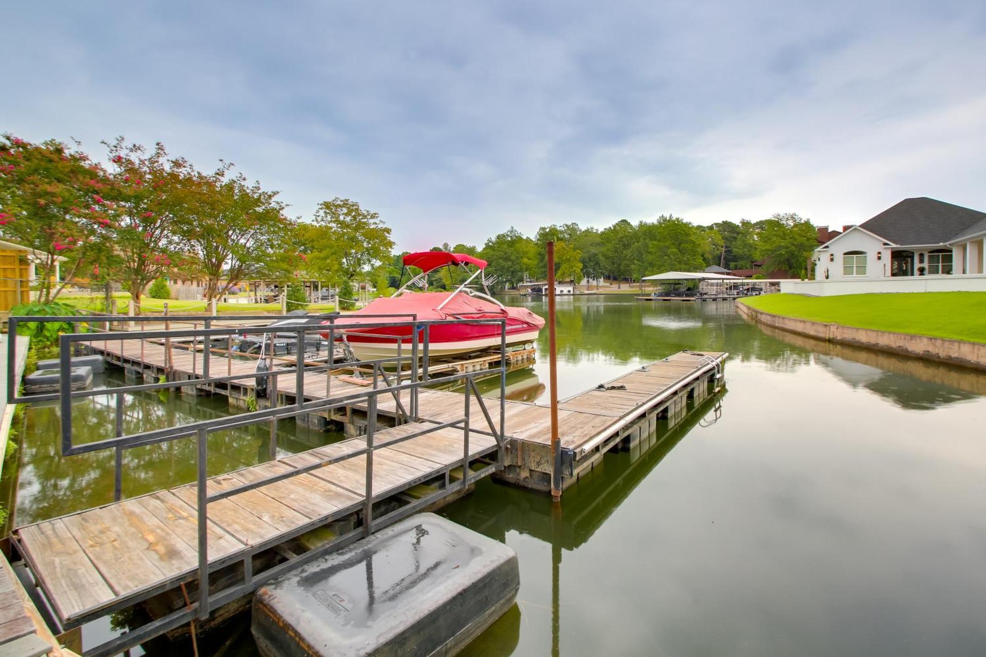 Lakefront Duplex On Lake Hamilton With Boat Slip! Hot Springs Dış mekan fotoğraf